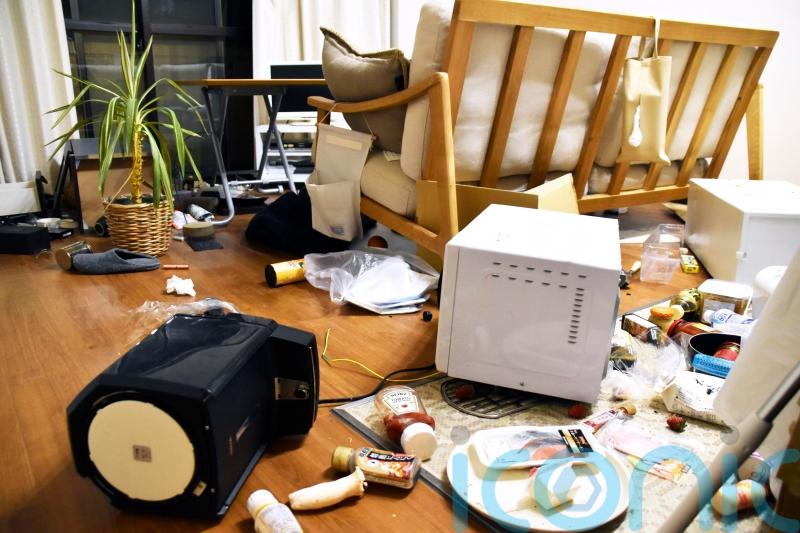 Two million homes lose power as Japan is hit by powerful earthquake