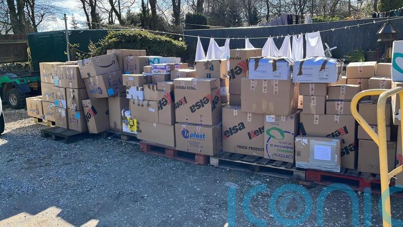 ‘Determined’ equestrian community taking horse boxes full of aid to Poland