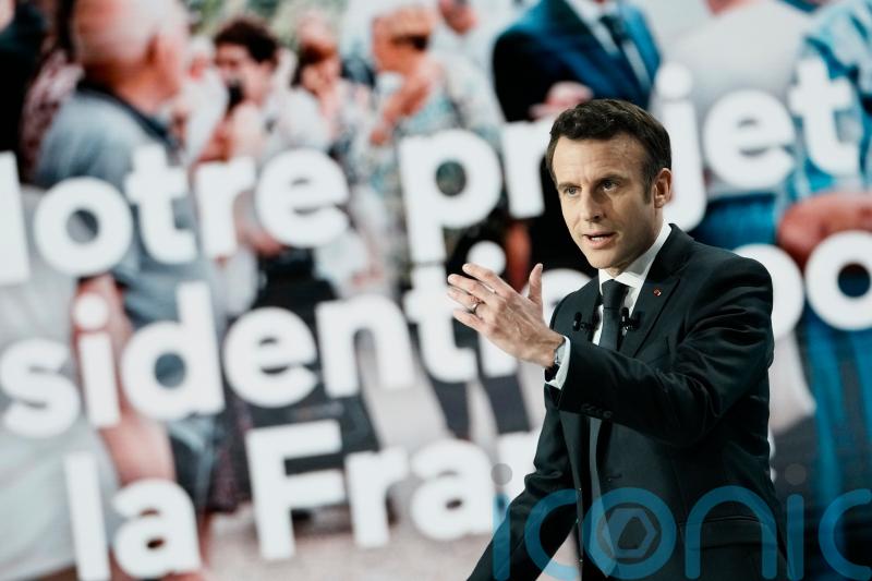 Macron unveils vision for second term in first big election campaign event