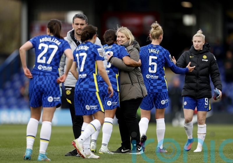 Emma Hayes says Chelsea Women carrying on as normal amid off-pitch uncertainty