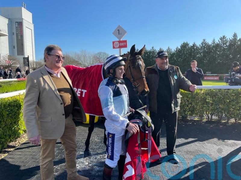 Press Your Luck in the money at Kempton