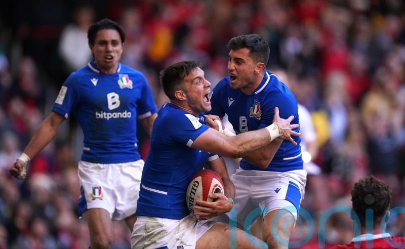 Italy stun reigning Six Nations champions Wales with historic victory in Cardiff