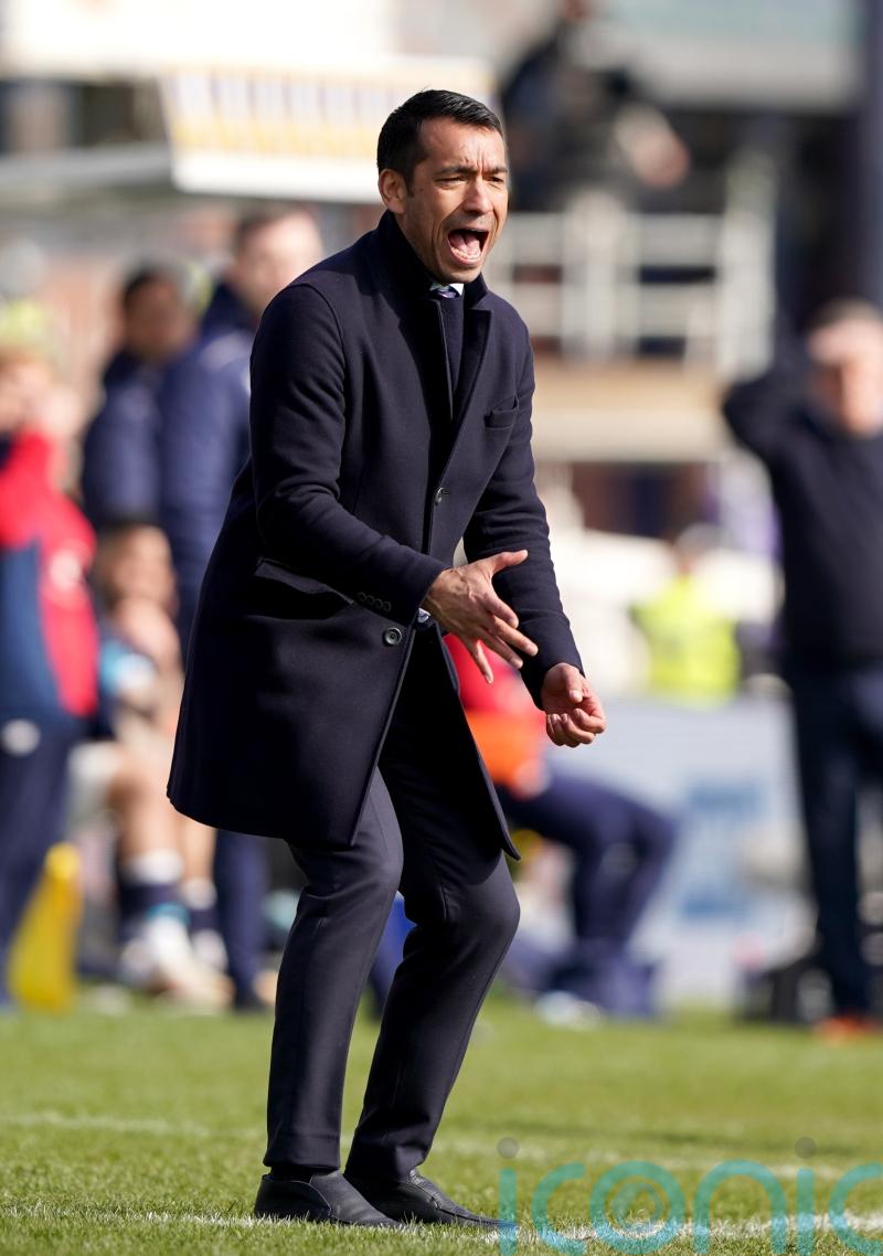Giovanni van Bronckhorst happy to take a win as Rangers game marred by stoppages