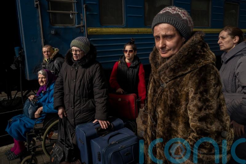 Ukrainian refugees speak of bombs, half-empty cities and hunger
