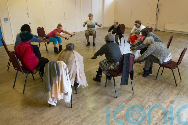 Group exercise sessions can stop people losing strength as they age – study