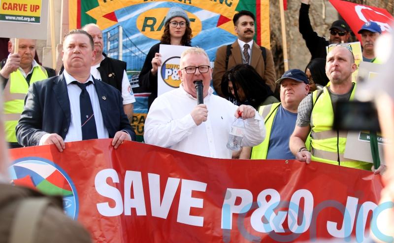 P&O Ferries chief says no offence committed with shock sacking of staff