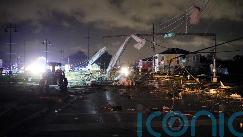 At least one dead as tornado rips through New Orleans