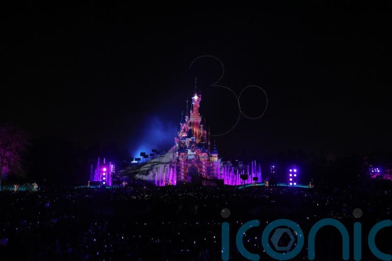 Dazzling drones light up the sky as Disneyland Paris celebrates 30 magical years