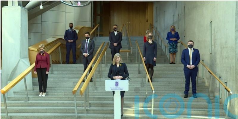 Holyrood falls silent to mark two years since first Covid lockdown