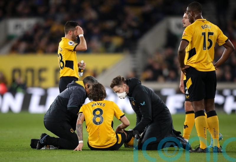 Wolves’ Ruben Neves out until May with knee injury