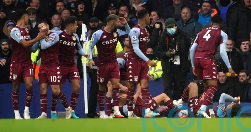 Everton fan who threw plastic bottle at Villa players avoids jail