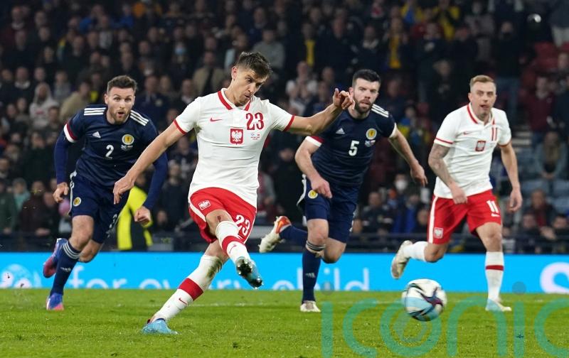 Scotland denied victory by late Poland penalty