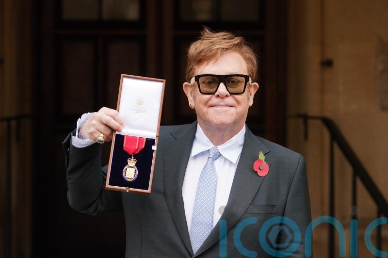 Sir Elton John says he’s ‘unbelievably lucky’ as he celebrates 75th birthday