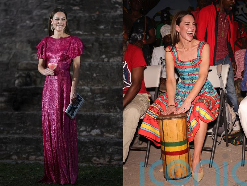What Kate wore in the Caribbean