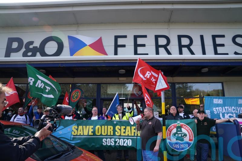 PM backs calls for ‘brazen’ boss of P&O Ferries to quit