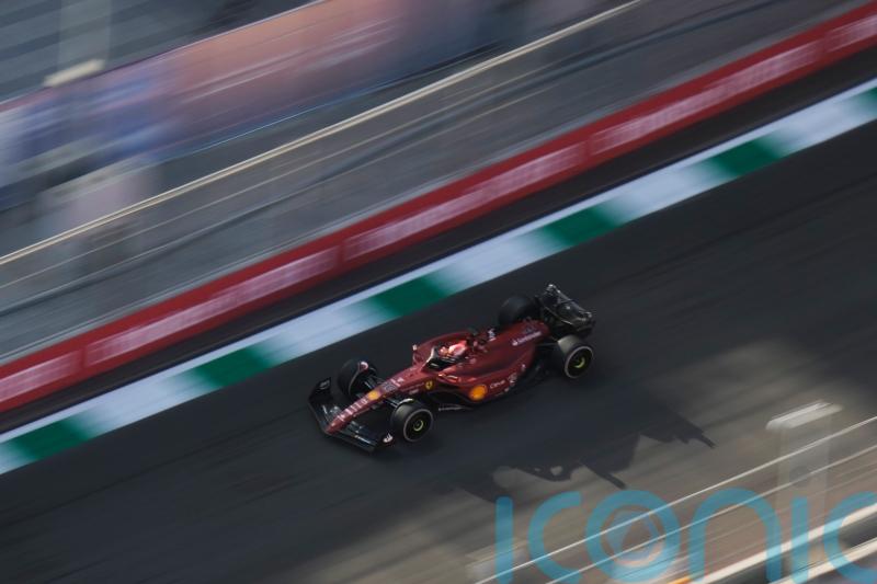 Charles Leclerc tops first practice in Saudi Arabia as Lewis Hamilton struggles