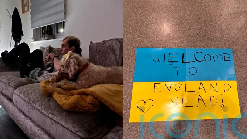 Briton welcomes Ukrainian refugee into his home after ‘torturous’ wait