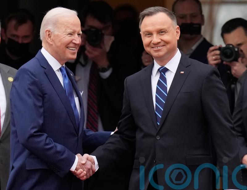 Joe Biden tells Polish leader: Your freedom is ours