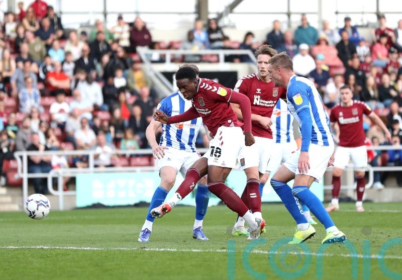 Sam Hoskins and Chanka Zimba net as Northampton remain third with Hartlepool win