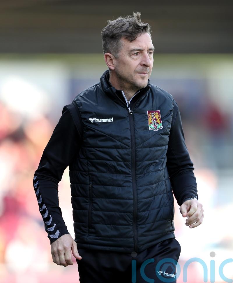 Northampton boss Jon Brady remaining grounded after victory over Hartlepool
