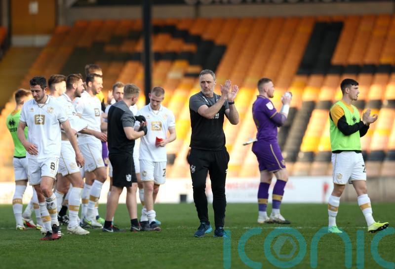 Andy Crosby relishing season run-in after Port Vale prove too strong for Sutton
