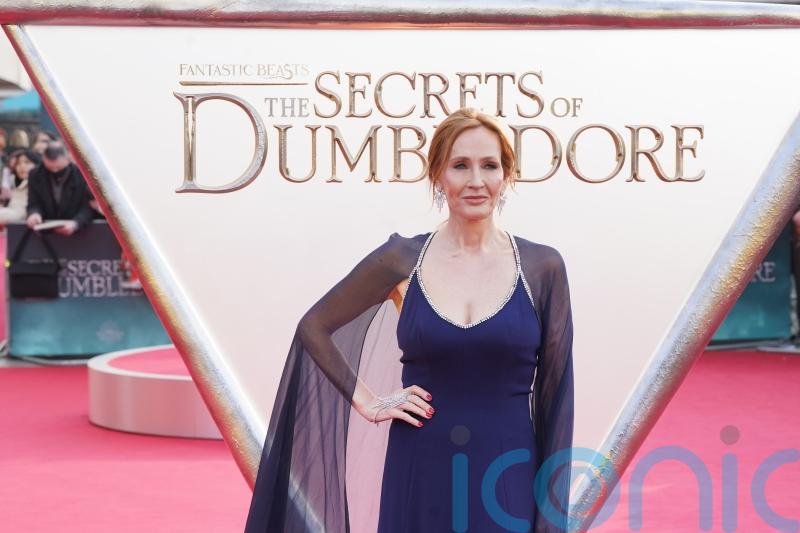 JK Rowling attends red carpet premiere of latest Fantastic Beasts film