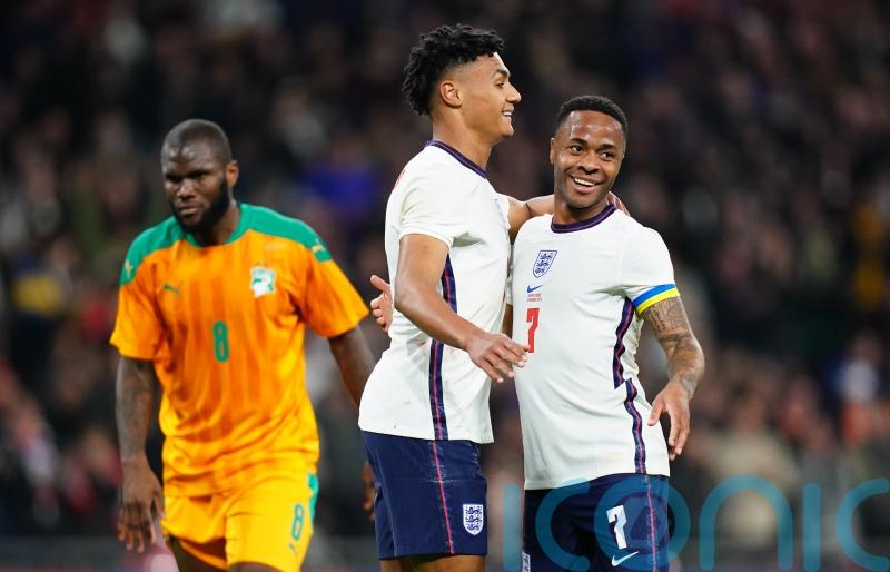 Stand-in captain Raheem Sterling stars as England brush aside 10-man Ivory Coast