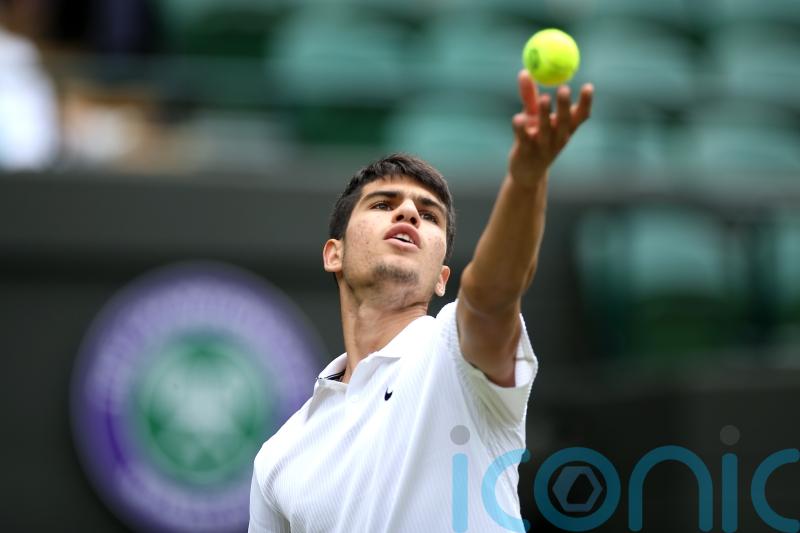 Teenager Carlos Alcaraz again upsets Stefanos Tsitsipas
