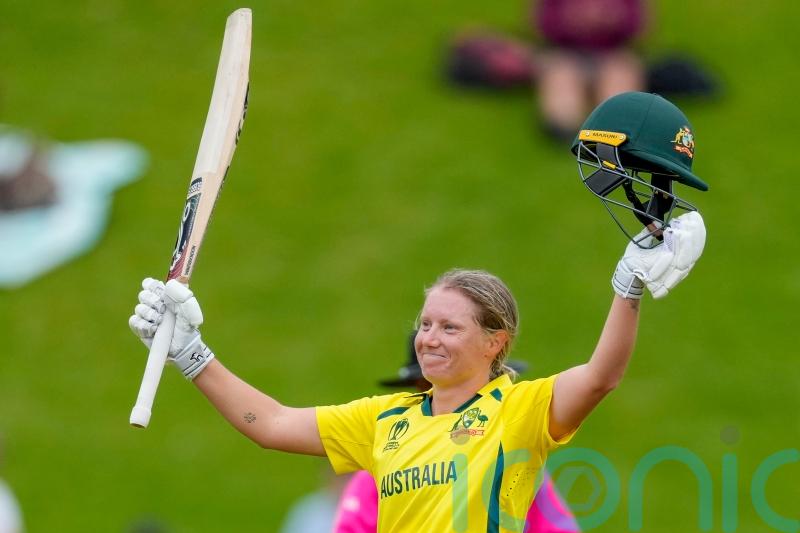 Superb Alyssa Healy century helps Australia into Women’s World Cup final