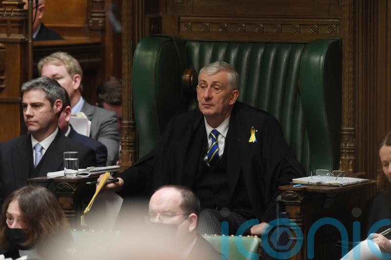 Commons Speaker tells Tory MPs to shut up during Prime Minister’s Questions