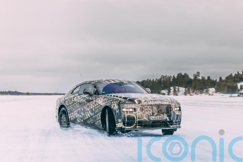Upcoming electric Rolls-Royce Spectre completes winter testing