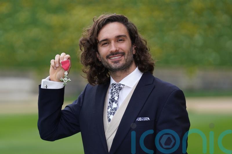 Fitness guru Joe Wicks ‘blown away’ after collecting MBE at Windsor Castle