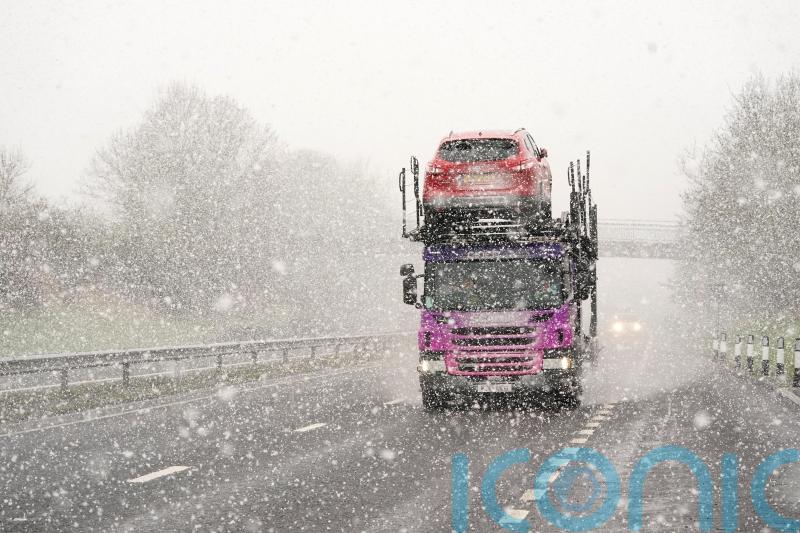 Sun, sleet and low temperatures forecast for first day of April
