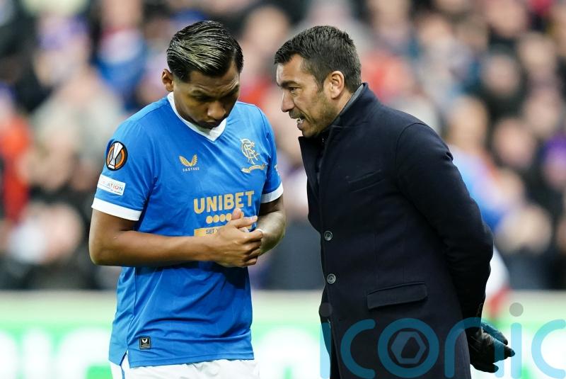 Striker Alfredo Morelos missing for Rangers’ clash with Celtic