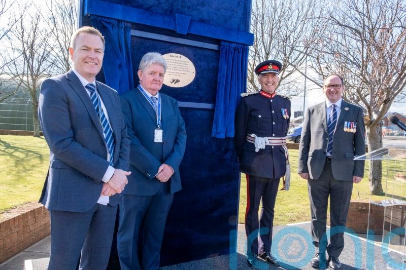 Veterans mark Falklands anniversary by visiting dock they returned to after war