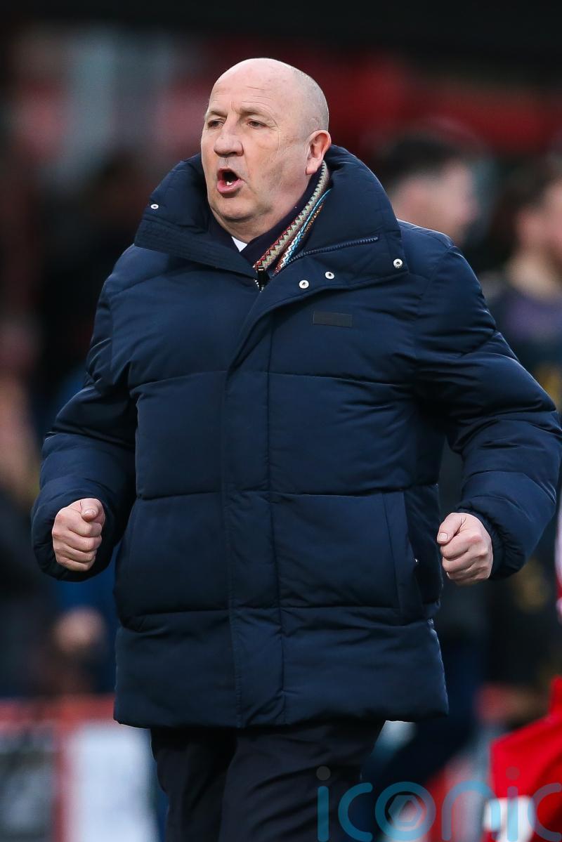 Accrington boss John Coleman frustrated by Ross Sykes red card in 4-4 draw