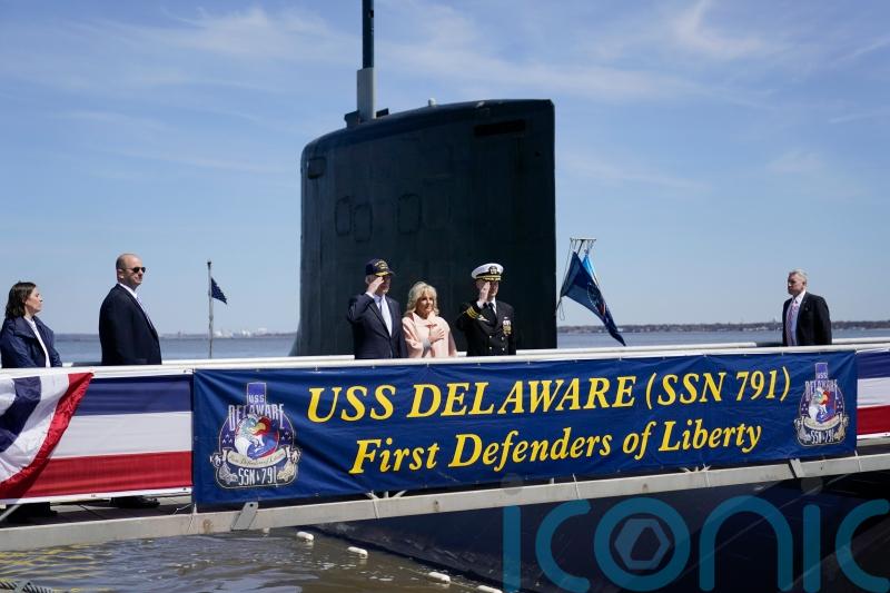 Biden says submarine he commissioned will enhance US security