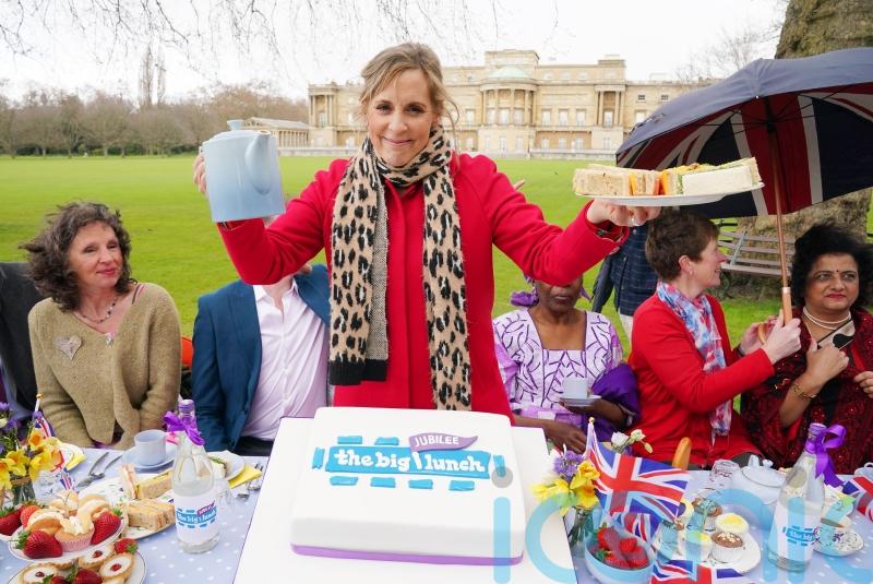 Mel Giedroyc hails ‘life-affirming’ Big Jubilee Lunch organisers