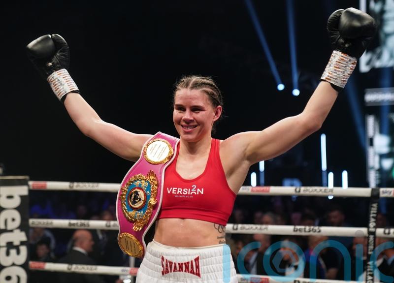 Savannah Marshall targets Claressa Shields after brushing aside Femke Hermans