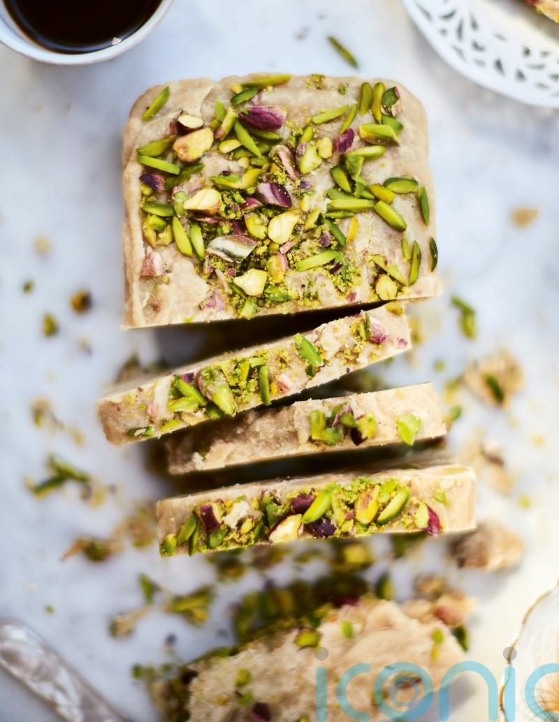 Georgina Hayden’s pistachio and cardamom halva recipe