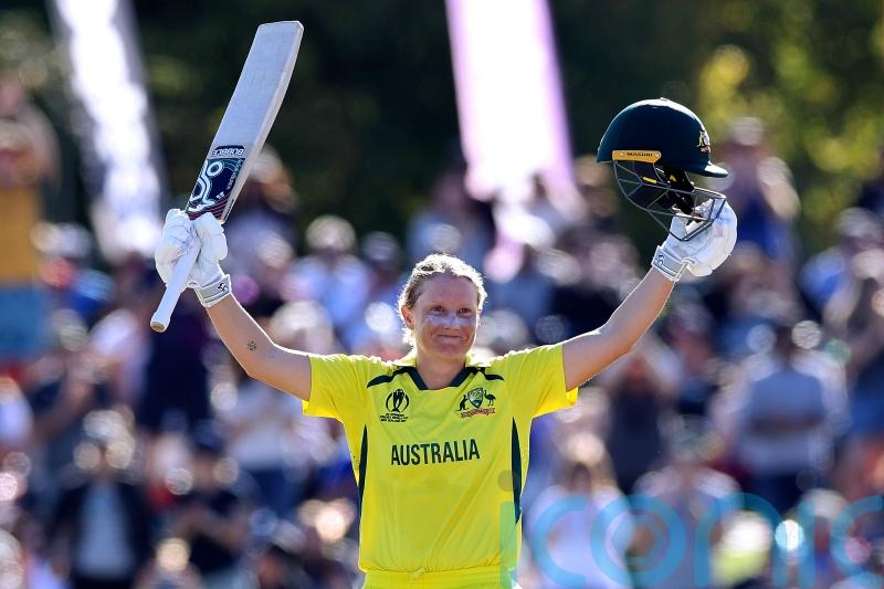 Alyssa Healy’s record-breaking century fires Australia to victory over England