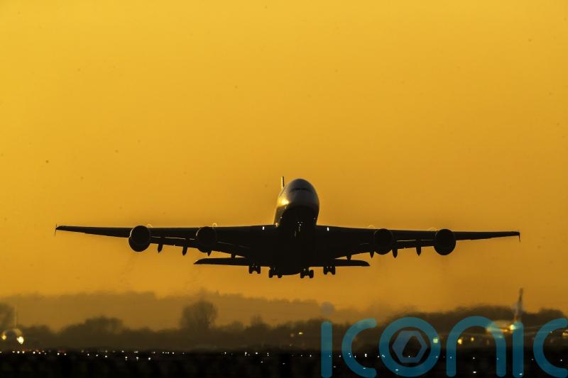 Passengers stuck in long queues at Heathrow Airport