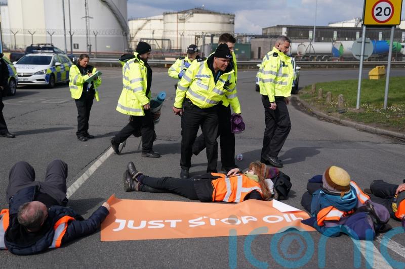 More than 200 arrests made at climate change protests