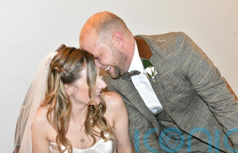 Teaching assistant whose weeping sores made her feel like a “horror move” bride on her wedding day has clear skin thanks to “miracle” cream