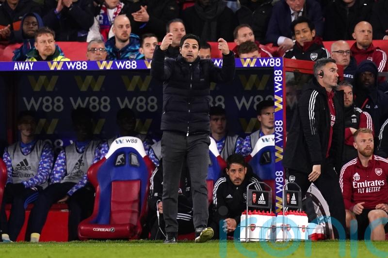 Mikel Arteta refutes claims pressure of top-four race got to Arsenal at Palace
