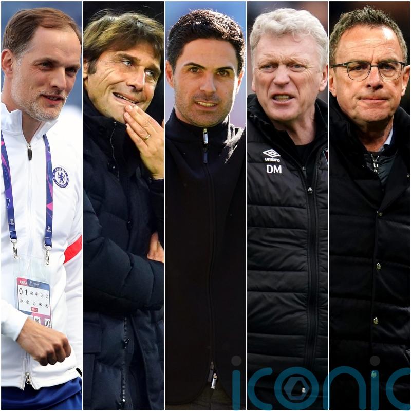 Six clubs battling for final two top-four spots in Premier League run-in