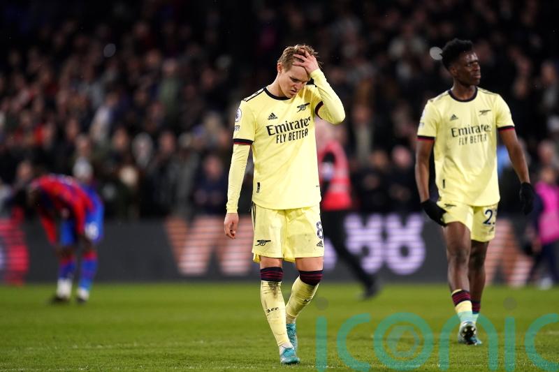 Arsenal cannot dwell on ‘terrible’ night at Crystal Palace – Martin Odegaard