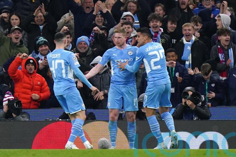 Kevin De Bruyne gives Manchester City advantage over Atletico Madrid