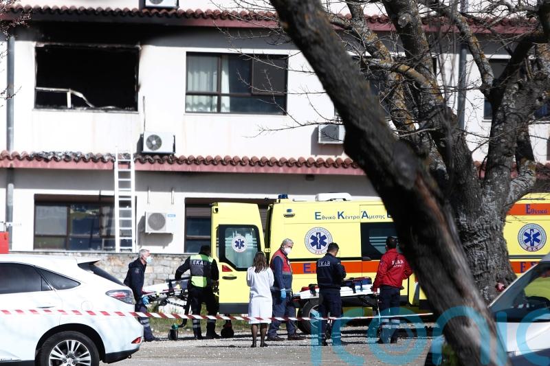 Fire in Covid ward leaves one dead in Greece