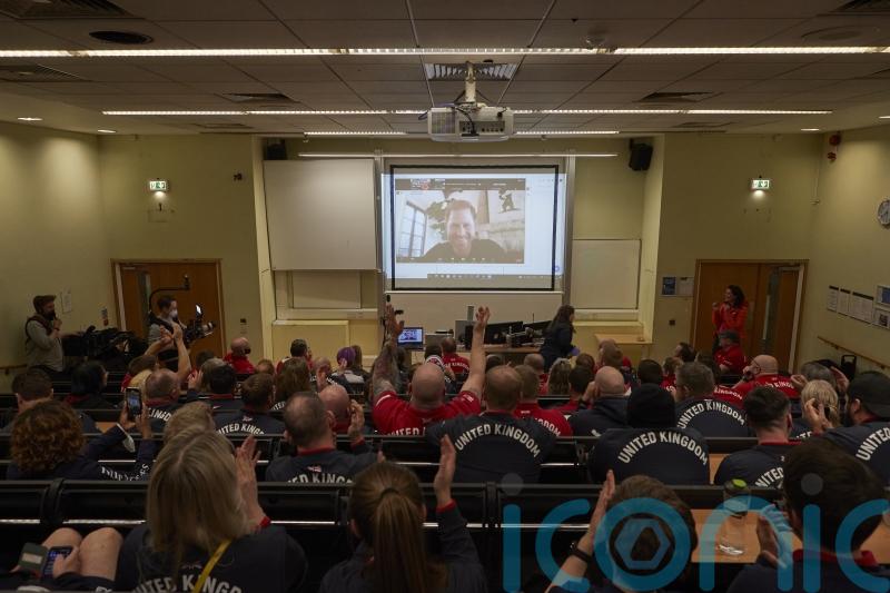 Harry jokes with former Sandhurst instructor in Invictus Games surprise call
